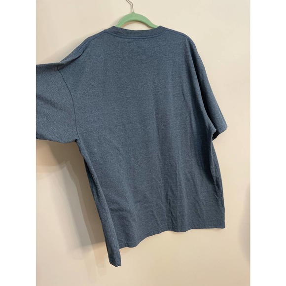 Looney Tunes Thats All Folks T Shirt Blue Red 2XB Tee Unisex Big Tall - Picture 5 of 7